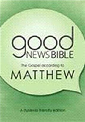 The Gospel according to Matthew：A dyslexia-friendly edition