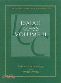 Isaiah 40-55—A Critical And Exegetical Commentary