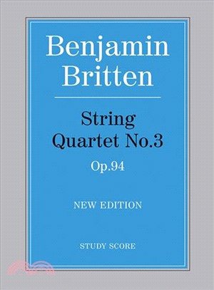 String Quartet No. 3 ― Study Score