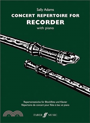Concert Repertoire for Recorder