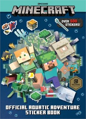 Minecraft Official Aquatic Adventure Sticker Book