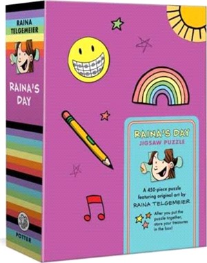 Raina's Day Jigsaw Puzzle：A 450-Piece Puzzle Featuring Original Art by Raina Telgemeier