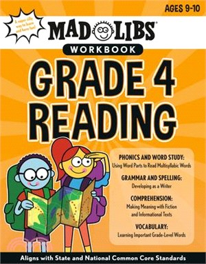 Mad Libs Workbook, Grade 4 Reading