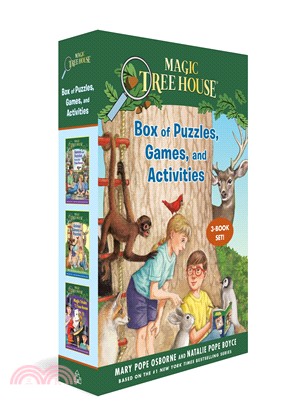 Magic Tree House Box of Puzzles, Games, and Activities (3 Book Set)(共3本平裝本)