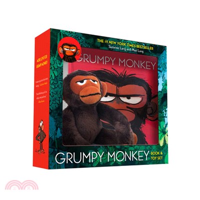 Grumpy Monkey Book and Toy Set (1小書+1玩偶)