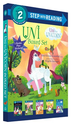 Uni the Unicorn Step into Reading Boxed Set：Uni Brings Spring; Uni's First Sleepover; Uni Goes to School; Uni Bakes a Cake; Uni and the Perfect Present