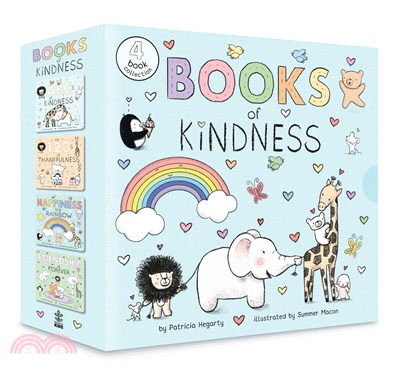 Books of Kindness BOX：ABCs of Kindness; 123s of Thankfulness; Happiness Is a Rainbow; Friendship is Forever