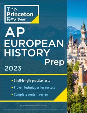 Princeton Review AP European History Prep, 2023