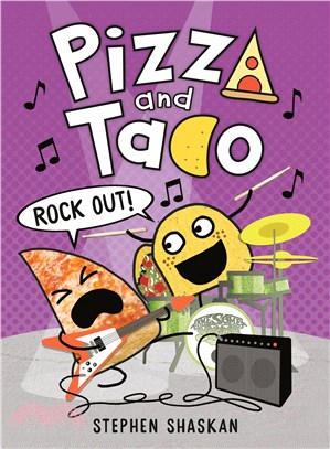 Pizza and Taco: Rock Out! (精裝本)(Book 5)(graphic novel)