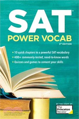 SAT Power Vocab, 3rd Edition: A Complete Guide to Vocabulary Skills and Strategies for the SAT