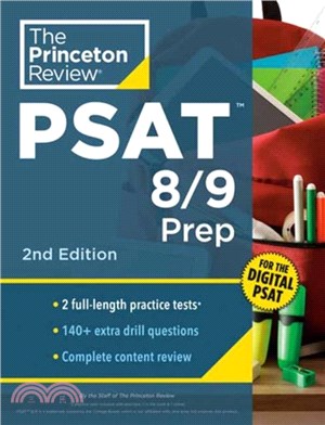 Princeton Review PSAT 8/9 Prep：2 Practice Tests + Content Review + Strategies for the Digital PSAT