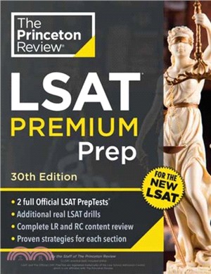 Princeton Review LSAT Premium Prep：2 Official LSAT PrepTests + Real LSAT Drills + Review for the New Exam
