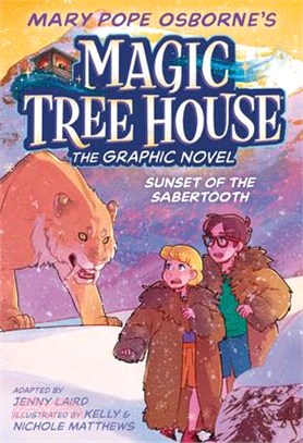 Magic Tree House #7: Sunset of the Sabertooth (Graphic Novel)(平裝本)