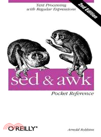 Sed and Awk ─ Pocket Reference