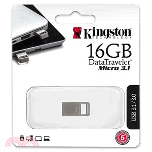 【Kingston】DataTraveler Micro 3.1隨身碟-16GB