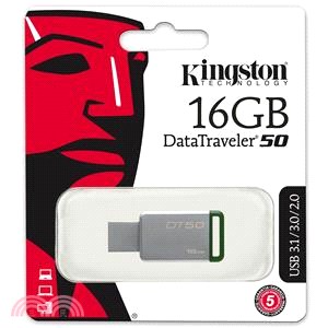 【Kingston】DataTraveler 50 3.1隨身碟-16GB