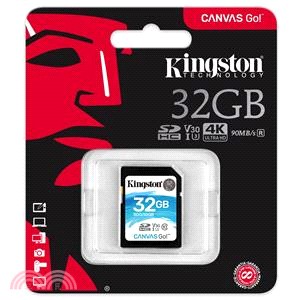 【Kingston】Canvas Go記憶卡-32GB