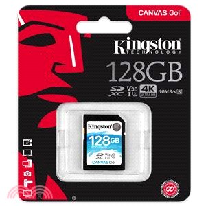 【Kingston】Canvas Go記憶卡-128GB