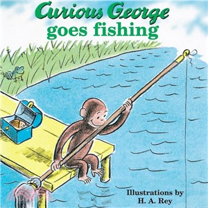 Curious George Goes Fishing (硬頁書)