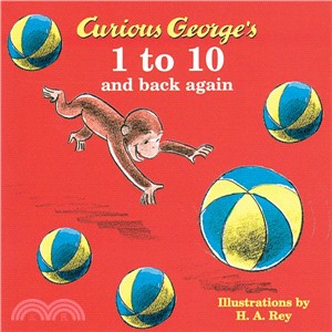 Curious George's 1 to 10 and Back Again (硬頁書)