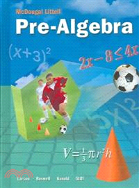 Pre-algebra, Grades 7-8 — Mcdougal Littell Middle School Math