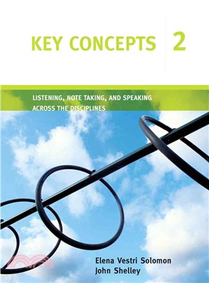 Key Concepts 2 ─ Listening, Note Taking and Speaking Across the Disciplines