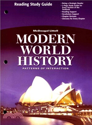 Modern World History, Grades 9-12 Patterns of Interaction-reading Study Guide ― Mcdougal Littell World History Patterns of Interaction