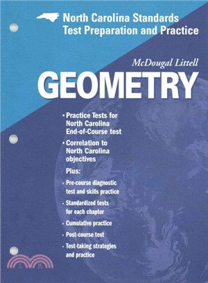 Geometry Test Prep Grades 9-12 ― McDougal Littell High School Math North Carolina
