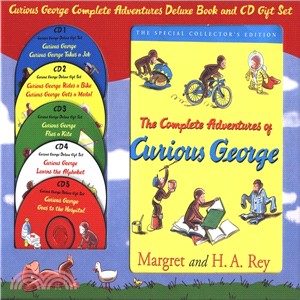 Curious George the Complete Adventures Deluxe Book and Cd Gift Set (1精裝+5CD)