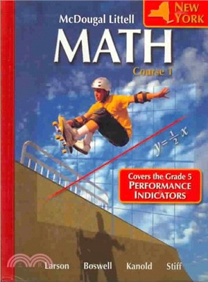 Math Course 1, Grades 6-8 ― Mcdougal Littell Middle School Math New York