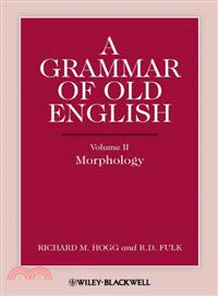 A Grammar Of Old English - Morphology V2