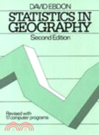 Statistics In Geography 2E - Revised With 17 Programs