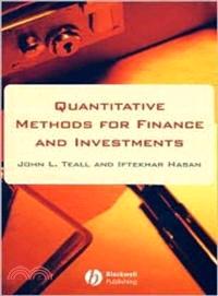 Quantitative Methods For Finance And Investments