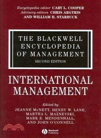 The Blackwell Encyclopedia Of Management - International Management V 6 2E