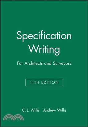 Specification Writing 11E - For Architects And Surveyors