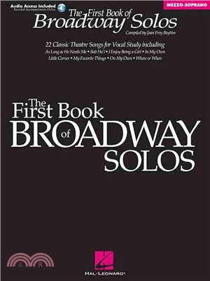 First Book of Broadway Solos ─ Mezzo-Soprano