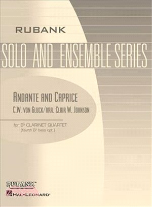 Andante and Caprice, Grade 3 ─ Clarinet Quartet