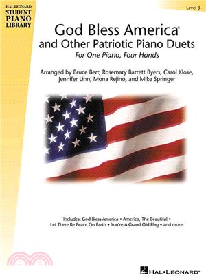 God Bless America And Other Patriotic Piano Duets - Level 3