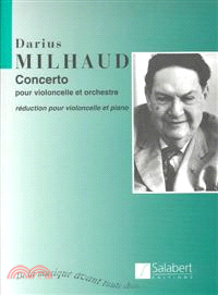 Darius Milhaud Concerto ─ Pour Violoncelle Et Orchestre