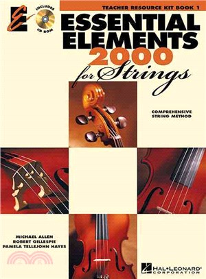 Essential Elements 2000 for Strings Book 1 ─ Teacher Resource Kit: Lesson Plans and Student Activity Worksheets