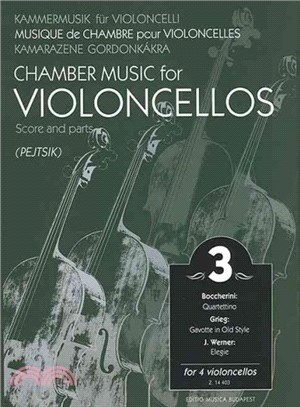 Chamber Music for Four Violoncellos ─ Score And Parts