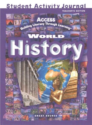 Access World History ― Student Activity Journal: Building Literacy Through Learning