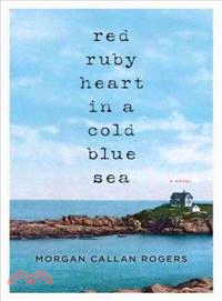 Red Ruby Heart in a Cold Blue Sea