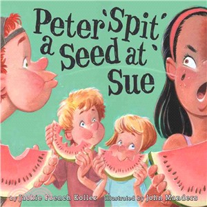 Peter 'Spit' a Seed at Sue