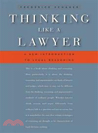 Thinking Like a Lawyer