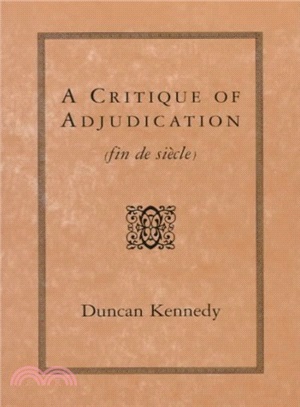 A Critique of Adjudication