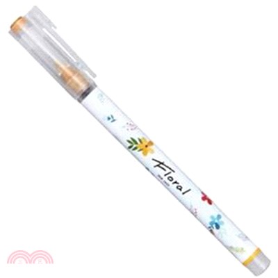 SKB Floral花繪系列 鋼珠筆 0.5mm-栗子銘黃色