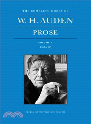 W. H. Auden ─ Prose, 1963-1968