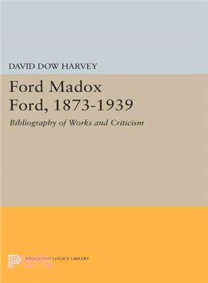 Ford Madox Ford, 1873-1939