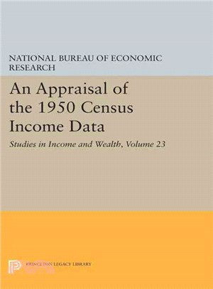 An Appraisal of the 1950 Census Income Data